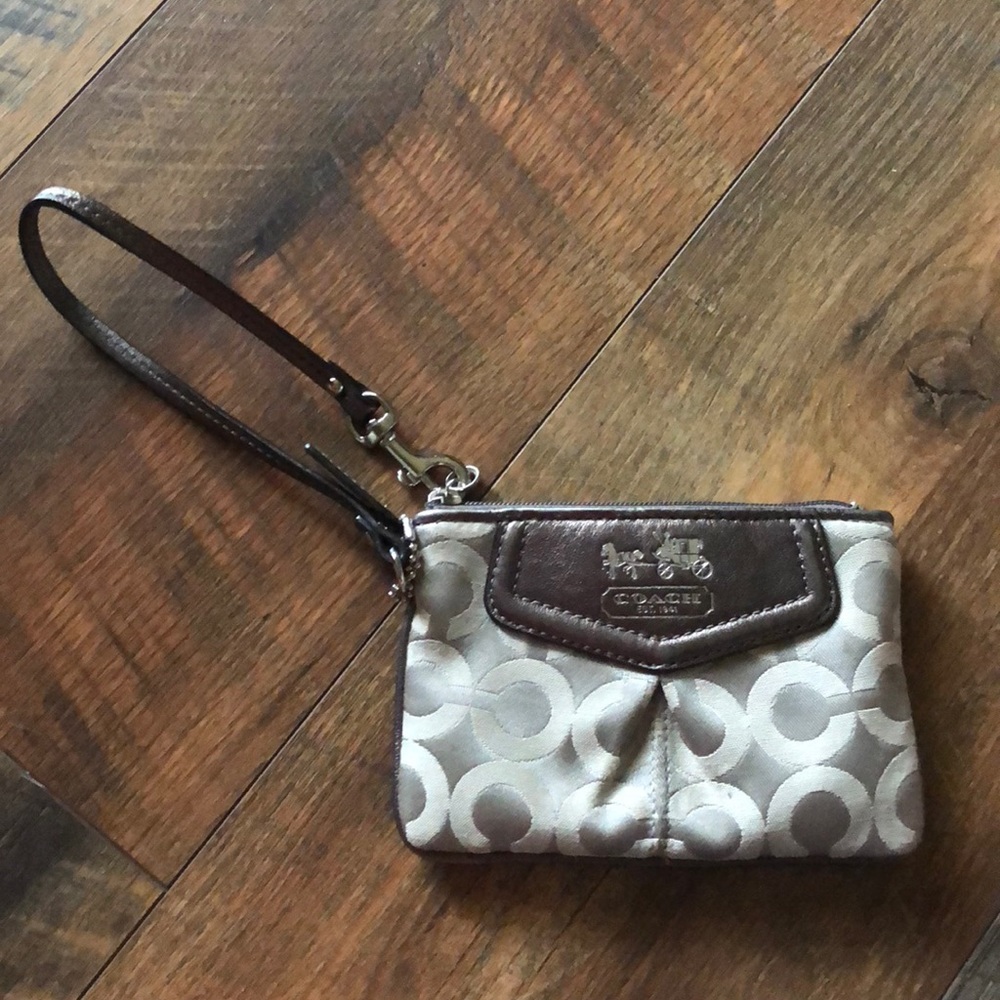 Coach wristlet